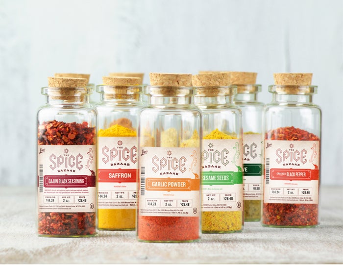 Lowes foods spices in containers