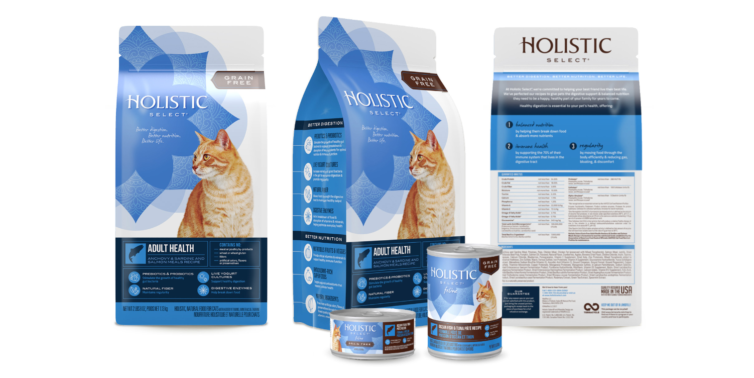 Holistic select 2024 cat food