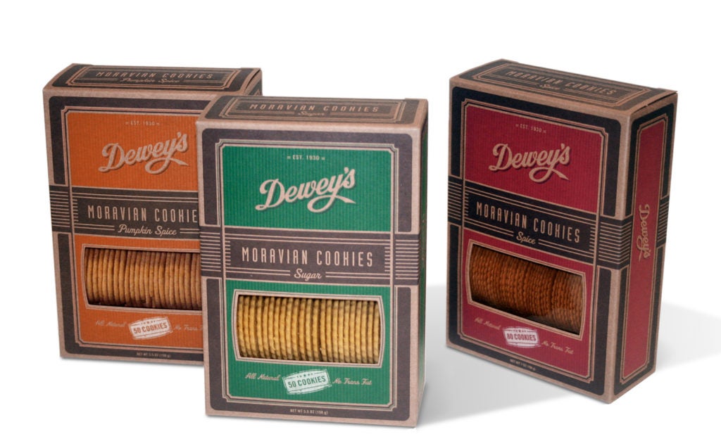 Dewey's Bakery: Wildfire Product Packaging.