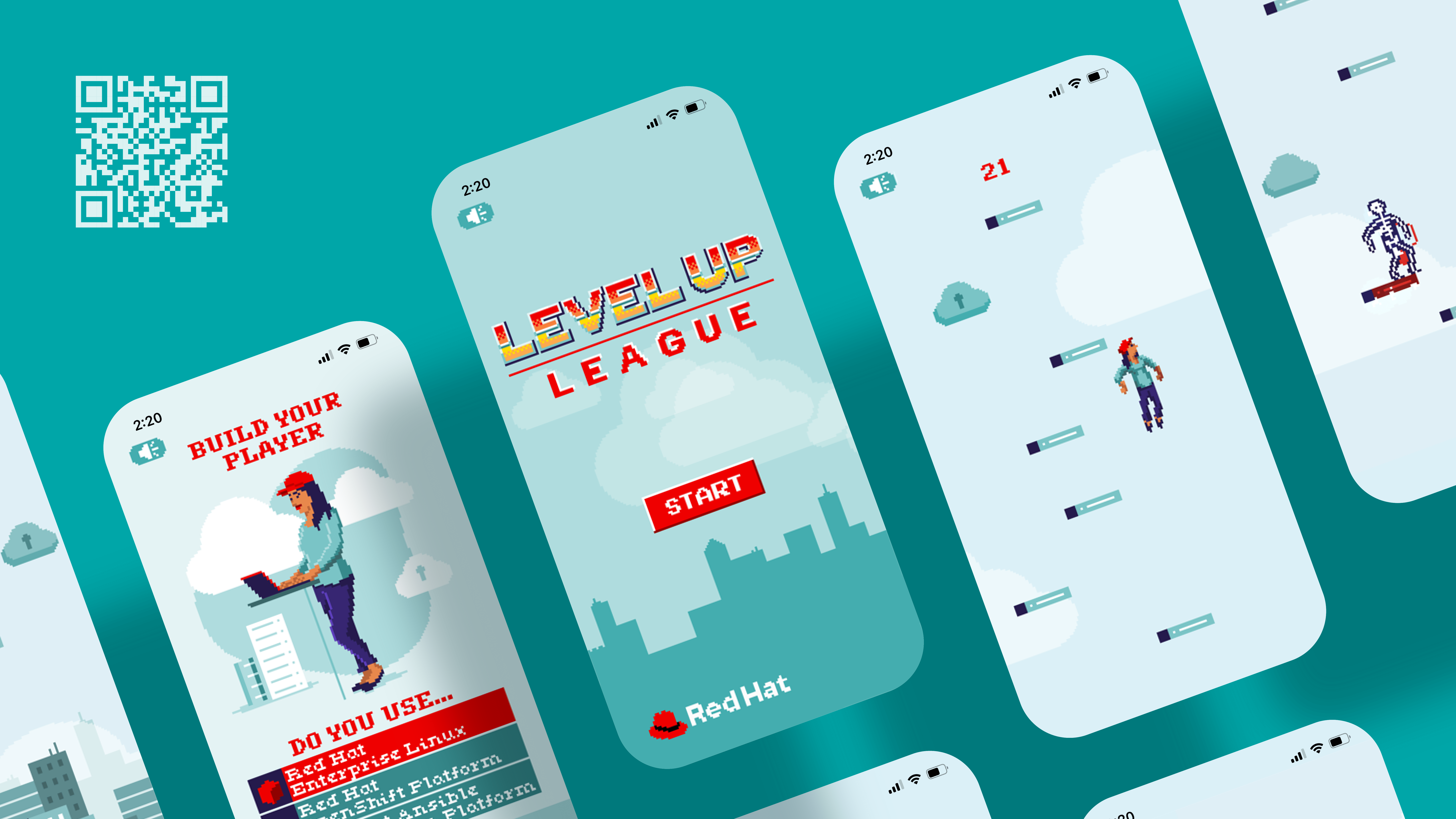 Game App for Red Hat: Level Up League