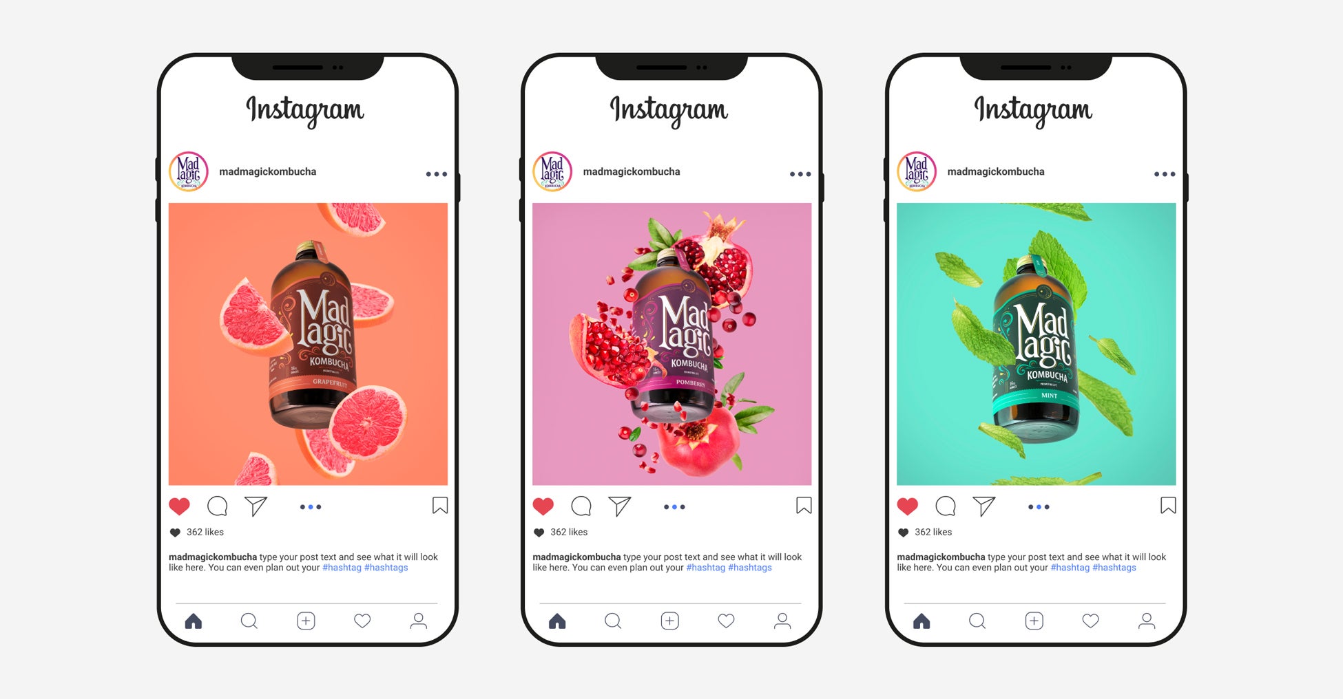 Mad Magic social media posts