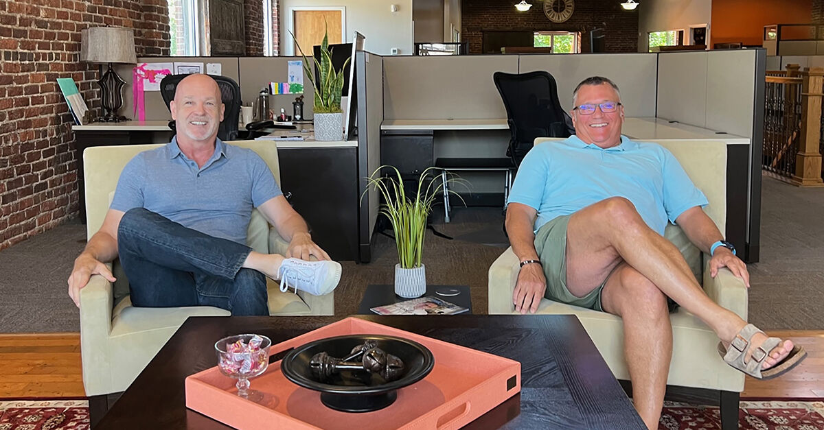 Wildfire Marketing Agency founders Brad Bennett and Mike Grice