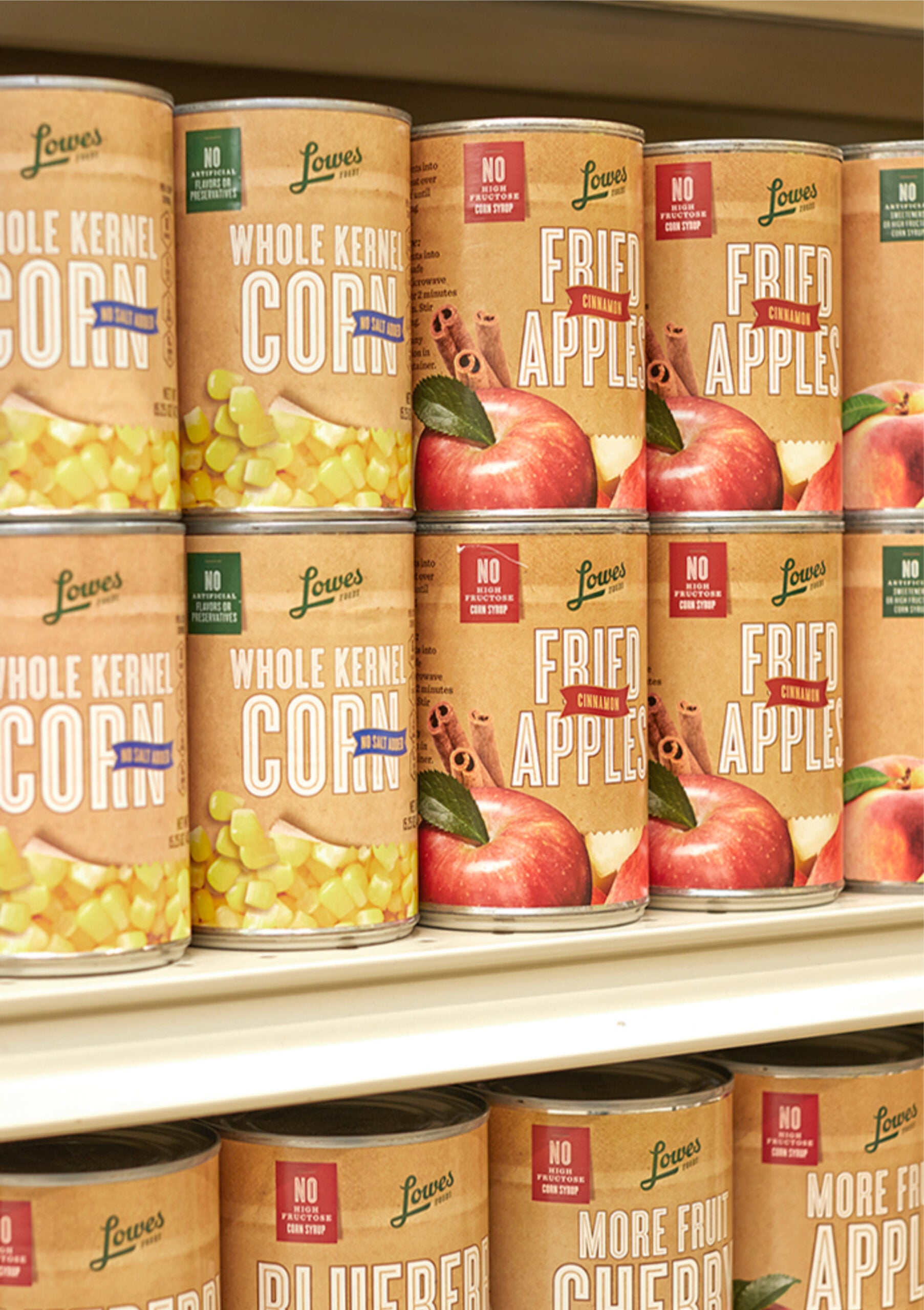 Lowes canned products