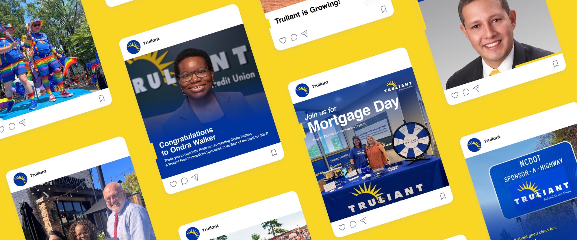 Truliant social media feed, social media consultants, social media help, social media experts