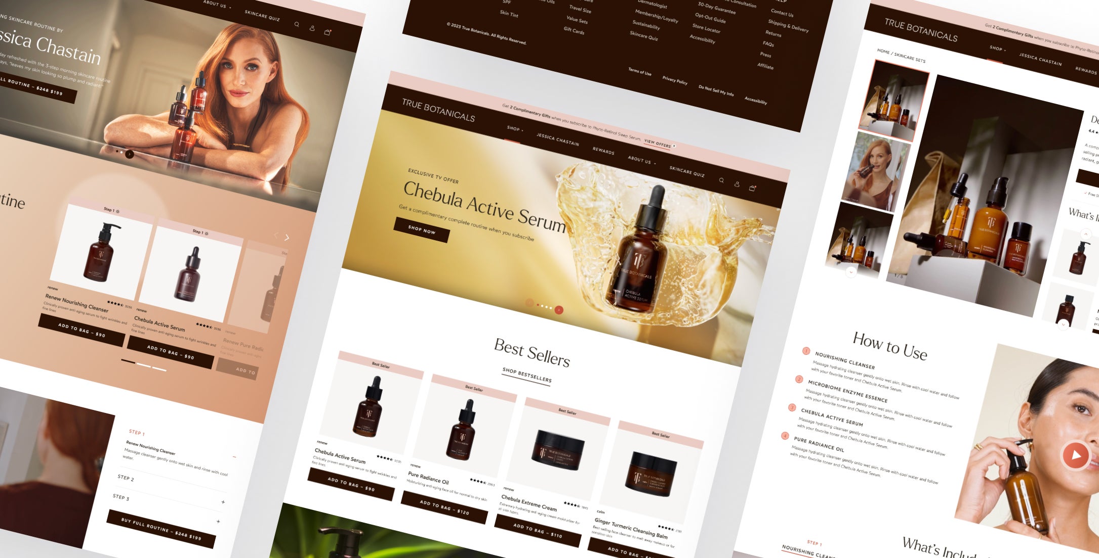 true botanicals website